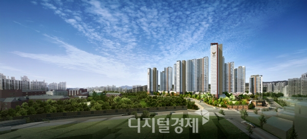 도시철도 환승역 '신남역' 낀 '남산 롯데캐슬 센트럴자이' 27일 오픈